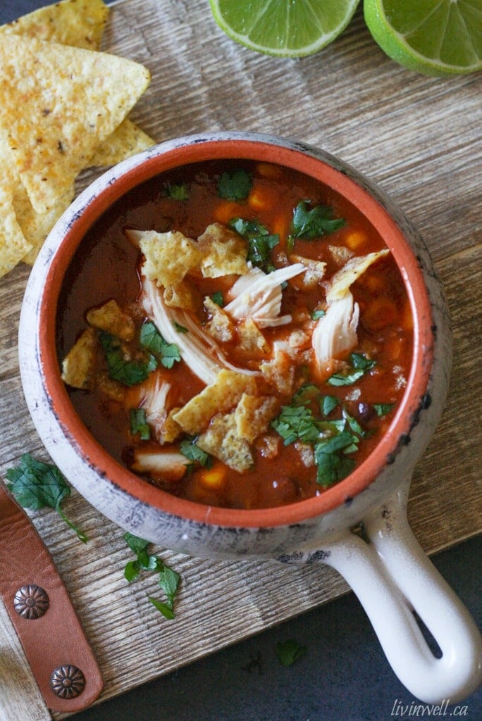 Easy Chicken Tortilla Soup