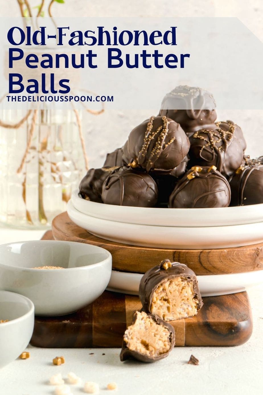 promo graphic for peanut butter balls