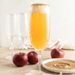 An apple cider cocktail recipe.