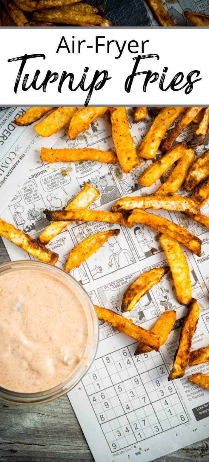 AirFryer Turnip Fries The Delicious Spoon