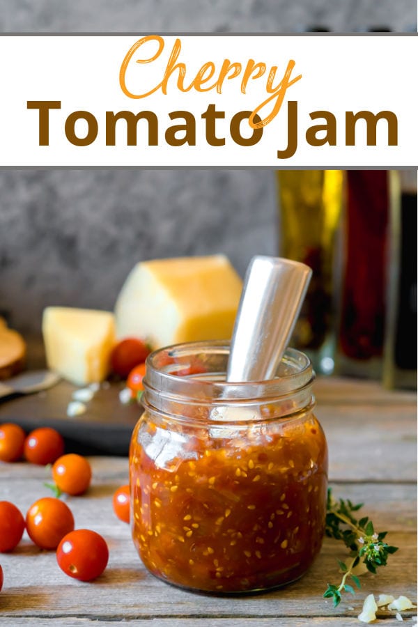 Small Batch Cherry Tomato Jam