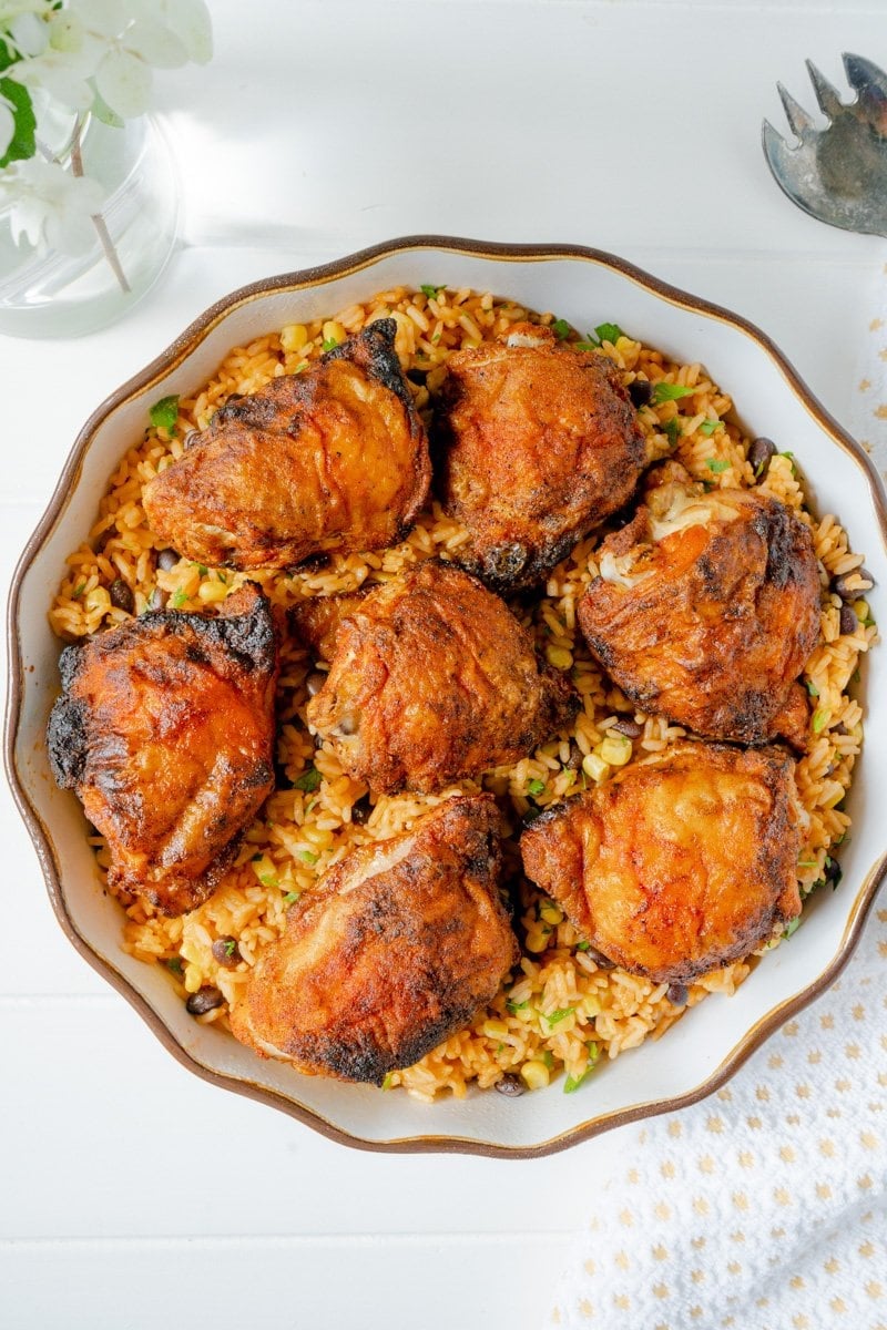 Crispy Oven-Baked Chicken Thighs-image