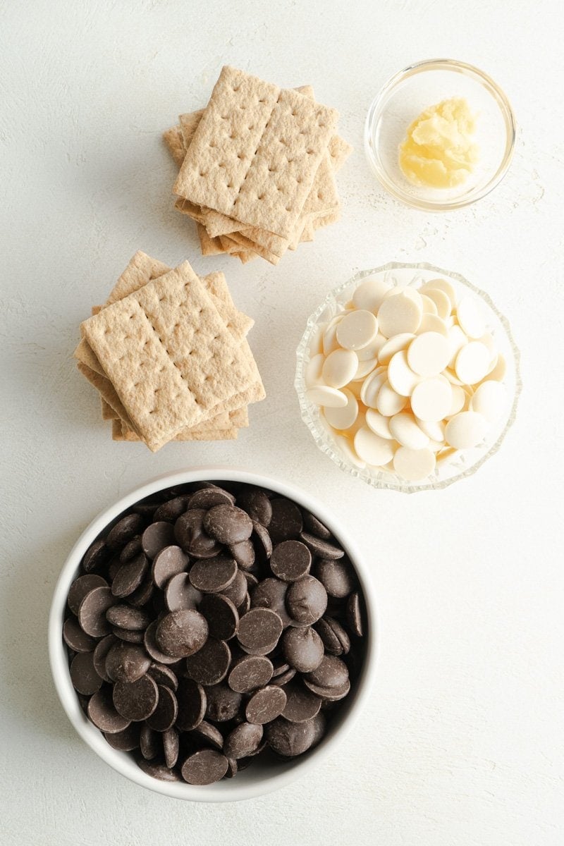 Chocolate Covered Graham Cracker No Bake Cookie Recipe