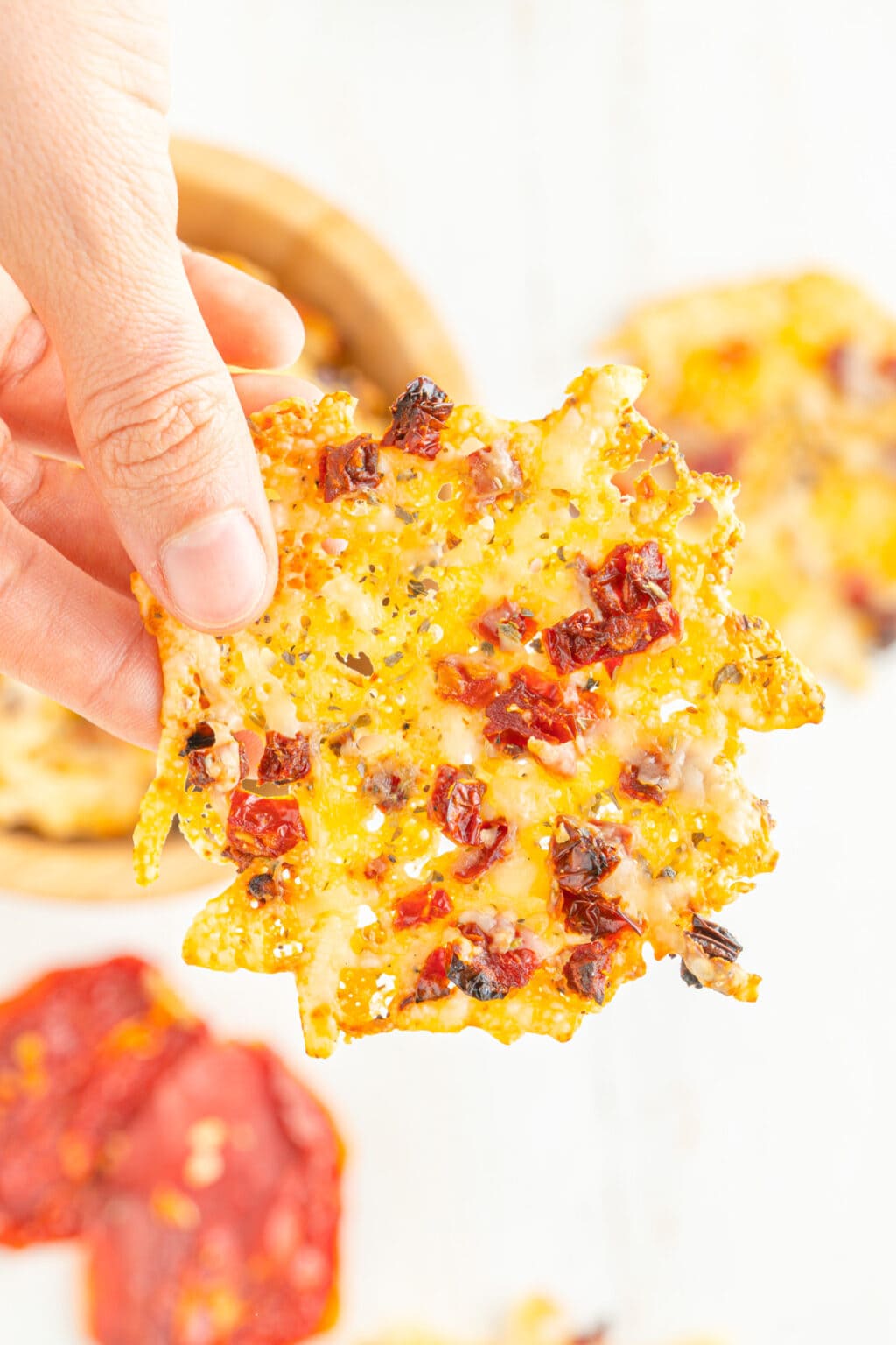 Crispy Cheddar Cheese Chips Ready in Just 10 Minutes!