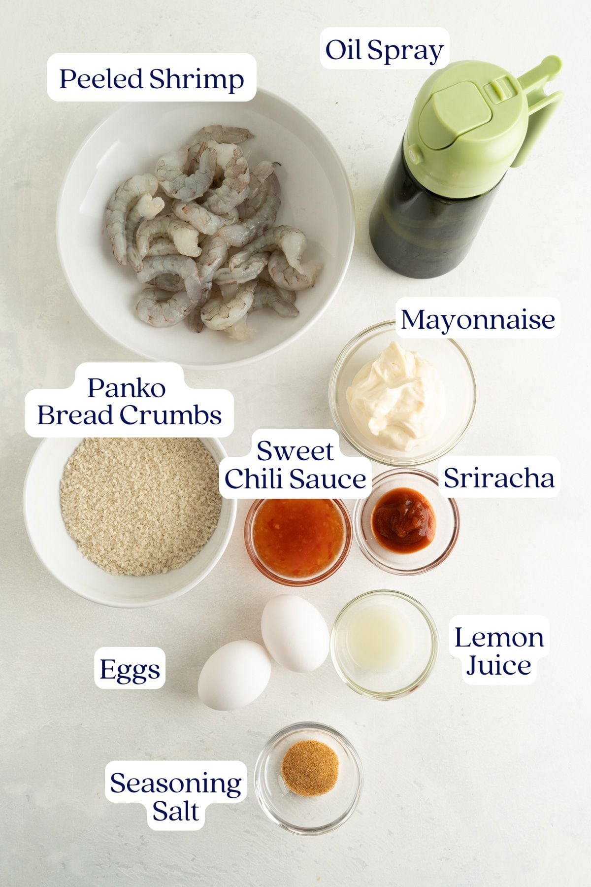 Bang Bang Shrimp Ingredients