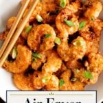Bang Bang Shrimp Pinterest Pin.